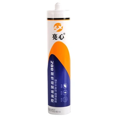 Neutral Silicone Acidic Glass Adhesive
